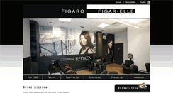 Desktop Screenshot of coiffurefigarofigarelle.com